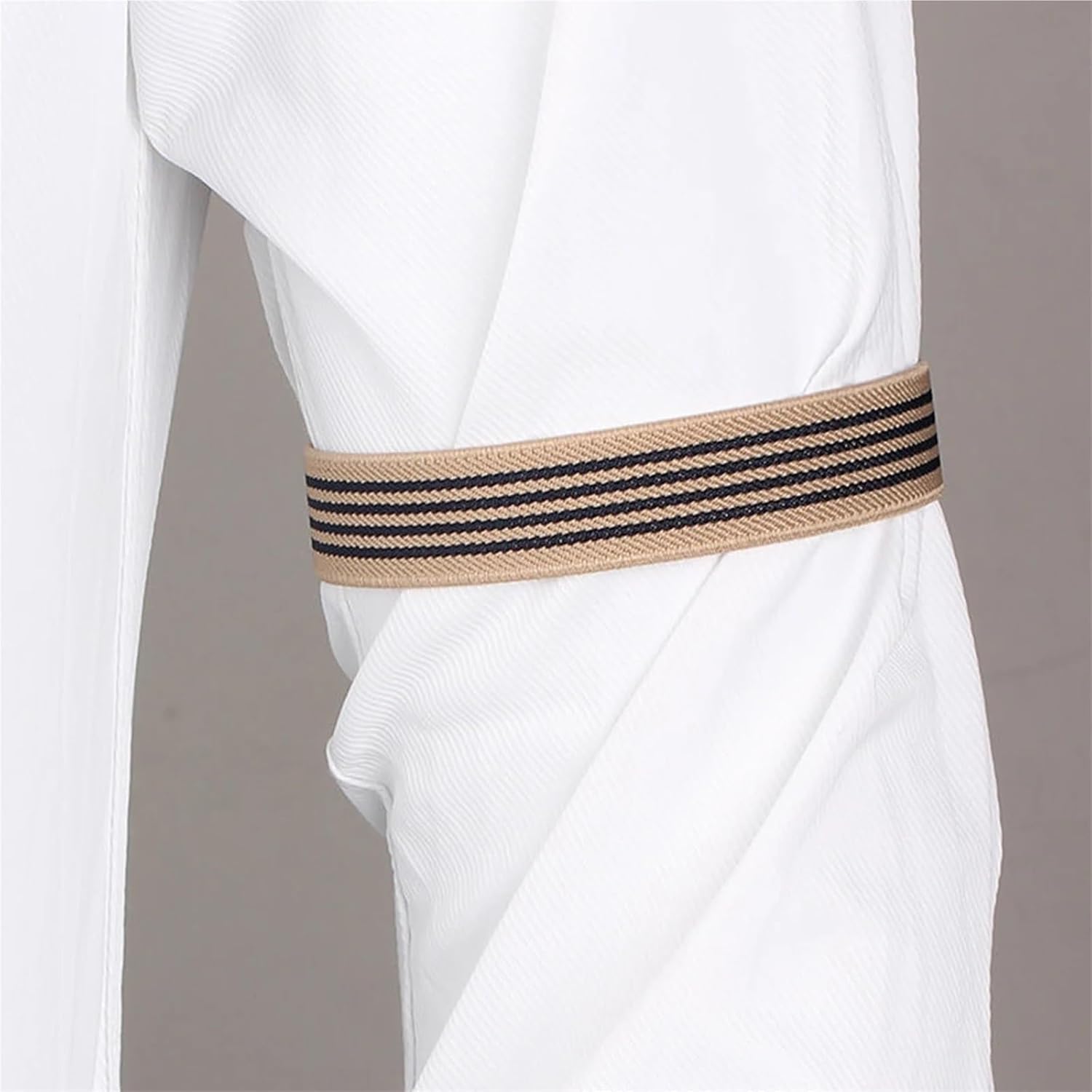 10 Pair Elastic Arm Cuff Holders – Non-slip Adjustable Metal Garters for Men & Women’s Shirt Sleeves