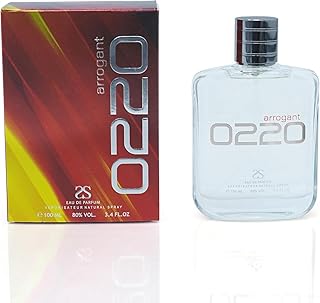 ARROGANT 0220 by Symphony, Eau De Parfum, 100ml 3.4oz, Inspired by Escentric02 Luxury Perfume for Men, Long Lasting, Wide Sillage