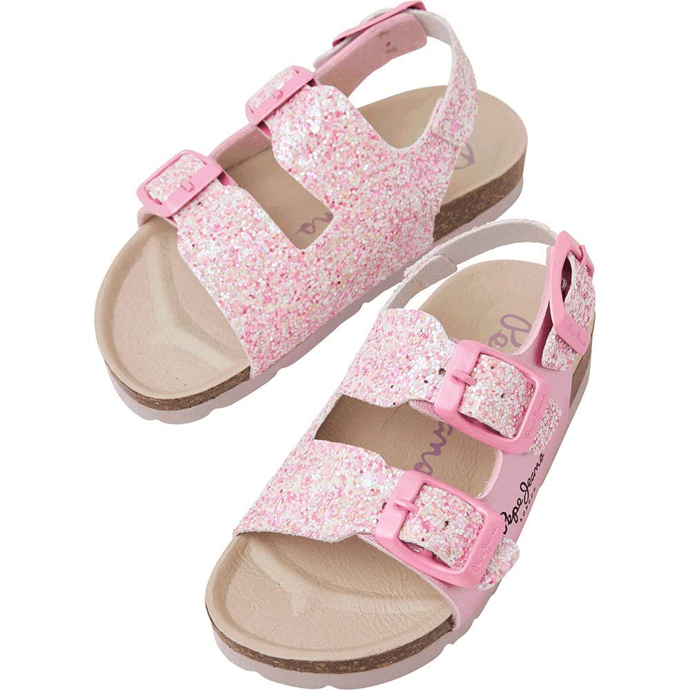 Pepe Jeans OBAN Couple GK Sandals, Washed Rose, 11.5 UK
