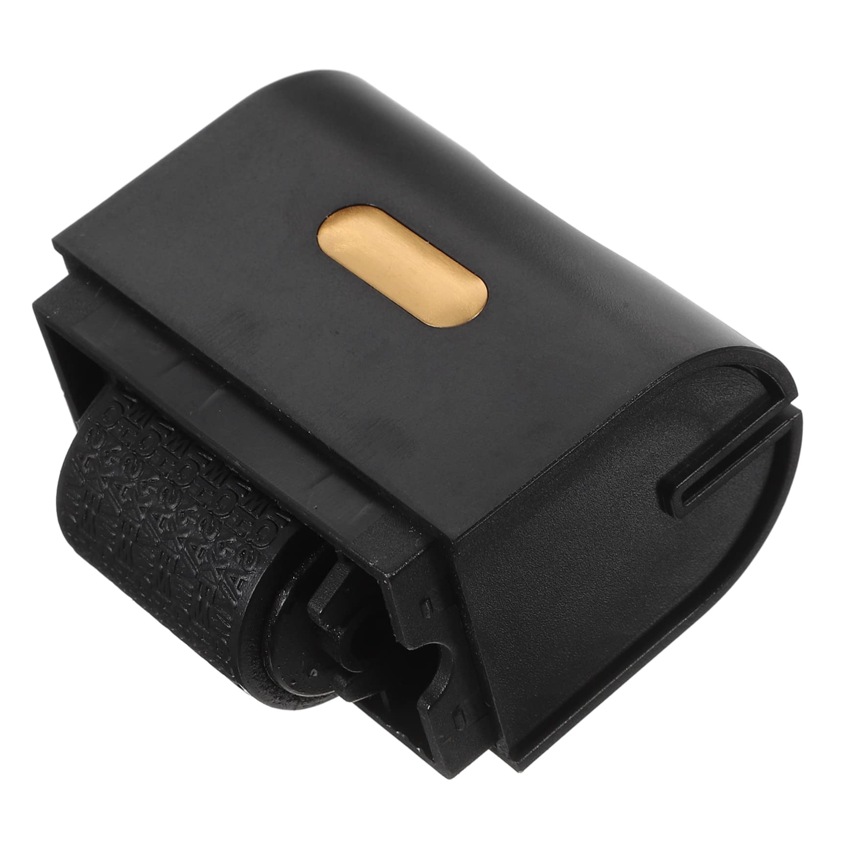 STOBOK 5pezzi Convenient Roller Stamp Timbro Portatile Per Privacy Stampa Sicura Di Indirizzi e Documenti Per Casa e Ufficio Facile Da Usare e Ricaricabile Grafite