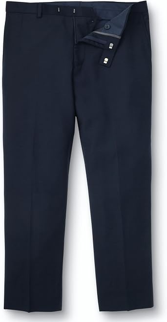 Charles Tyrwhitt - Dress Pants for Men - Slim Fit Natural Stretch Twill Suit Trousers Mens Dress Pants Woolmark Super 100s