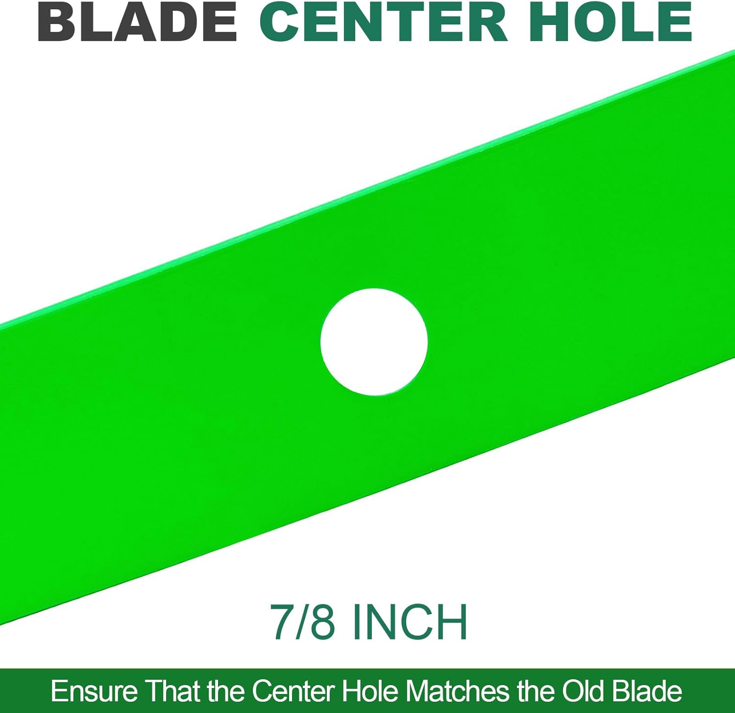 John De ere M136194 Mower Medium Lift Blades for 48" Mower Deck, Compatible with John De ere ZTrak Z510A Z810A Z820A Z915B 48 inch Deck(3pack)