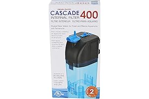 Penn Plax Cascade 400 Submersible Aquarium Filter: The Ultimate Filtration Solution for Your Fish Tank!