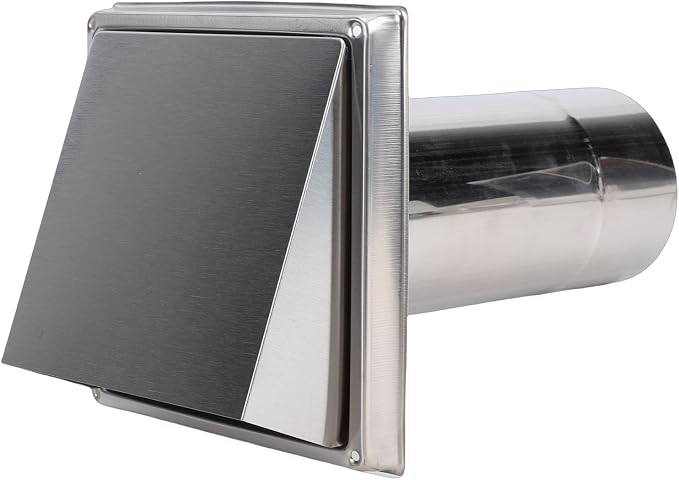 Cubierta de ventilación de acero inoxidable 6 pulgadas miniatura 3