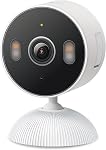 Tapo Smart Home Security WiFi Camera for Baby/Pet, 2.4GHz Wi-Fi Connection Required, 1080p (Full HD), Up to 30 ft Night Vision, Up to 128 GB microSD Card Slot, Works w/Alexa and Google (Tapo C100)