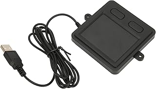 Ycauty High Sensitivity Wired USB Touchpad 2 Button Design for Laptop Desktop Home Office