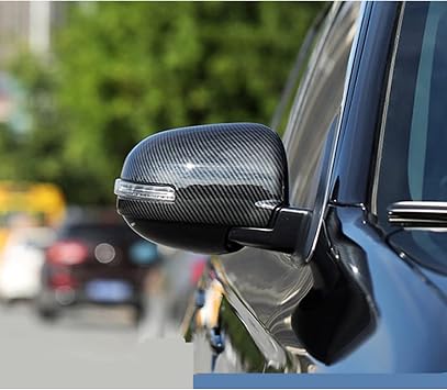 Set Side Rearview Mirror Cover Trim Fit for Mitsubishi Outlander Sport/ASX 2016-2019