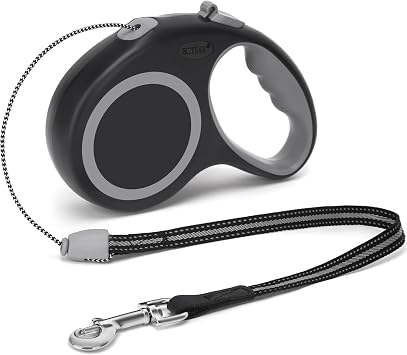 Retractable Dog Leash, 20 FT Dog Walking Leash for Small/Medium Dog or Cat up to 44 lbs, Strong Nylon Cord, Tangle Free, One-
