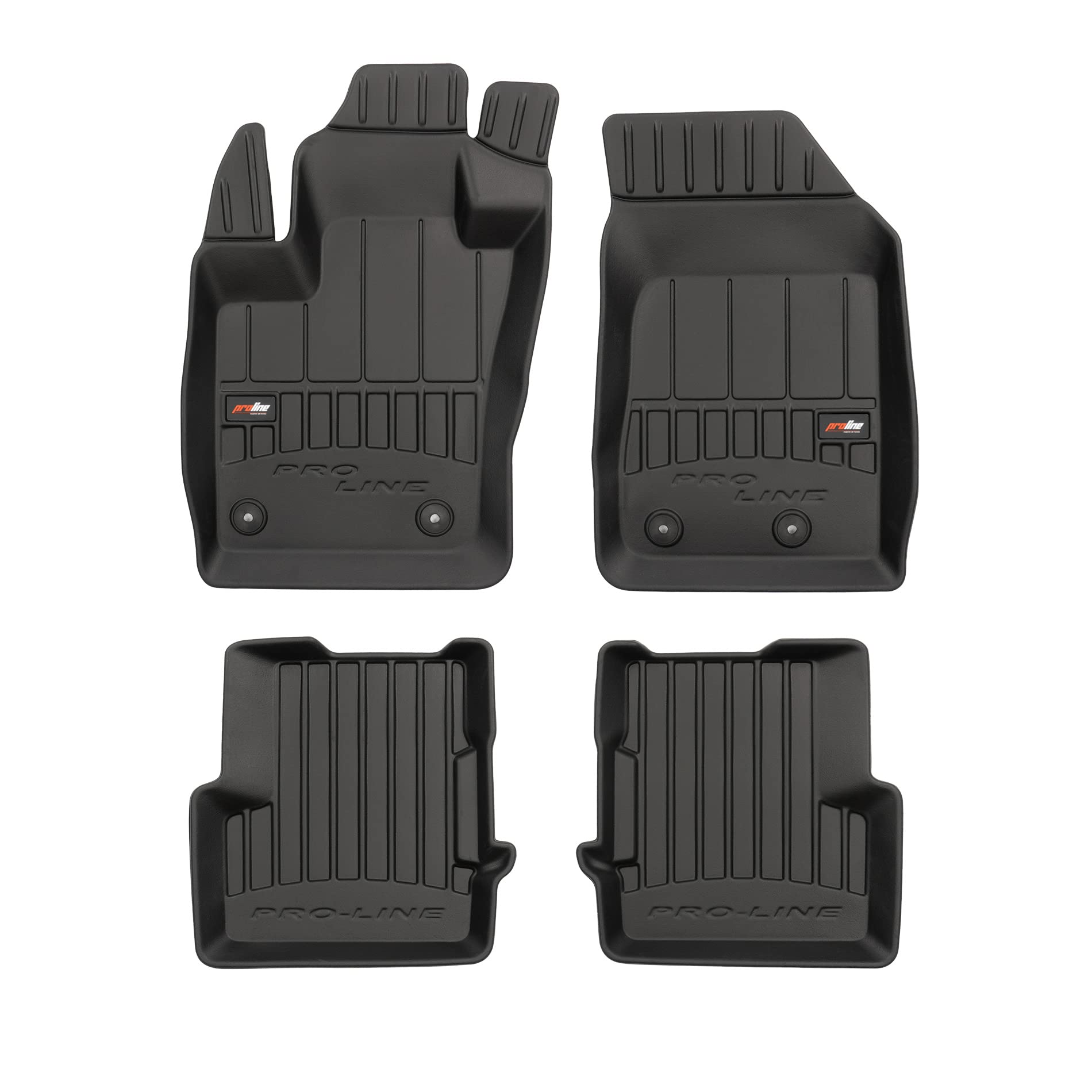 FROGUM ProLine 3D Esclusivi Tappetini auto in gomma su misura per Jeep Renegade dal 2014 I I bordi più alti