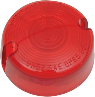 Chris Products Rear Turn Signal Assembly - Replacement Lenses Red, Color: Red DHD2R