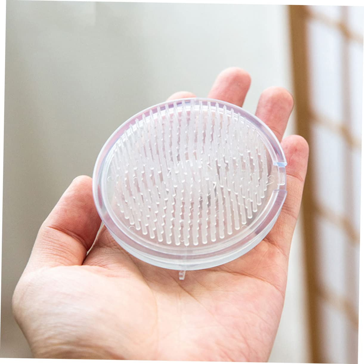 KONTONTY Floral Arrangement Holder 3pcs Plastic Flower Arranger Pin Holder for Home Decor