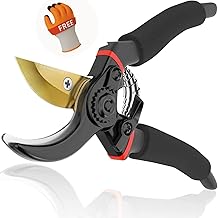 ROBUX Plant Cutter Pruning Shears Heavy Duty Tree Cutter 8 Inch Trimmer garden Scissor Pruning Shears Branch Gardening Tools, grass cutter plant cutter for garden Tools Secateurs tree cutter