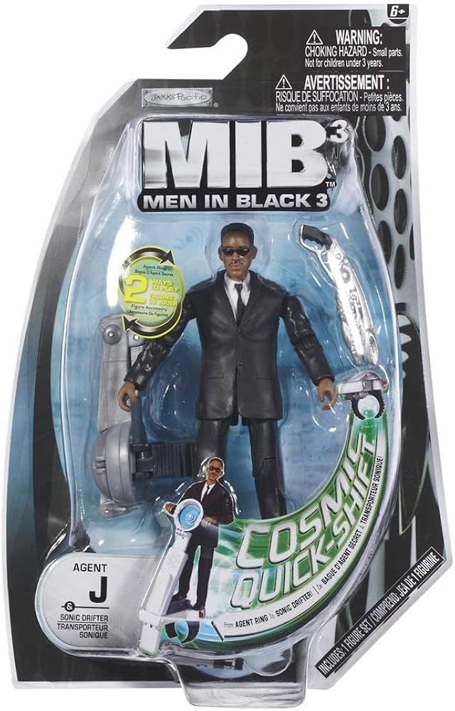 Men In Black 3 - Figure with Small Accessory - AGENT J & Sonic