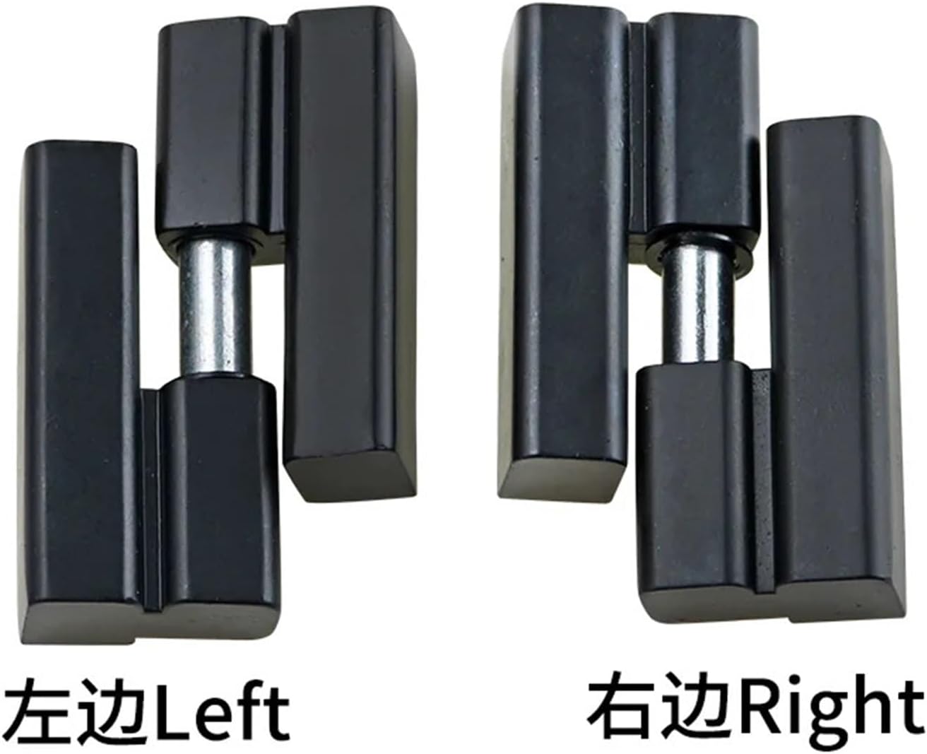 Zinc Alloy Pull-Out Type Hinge Industrial Equipment Machinery Exterior Detachable Cabinet Door Hinge 1Pcs(ZDC black-3R)