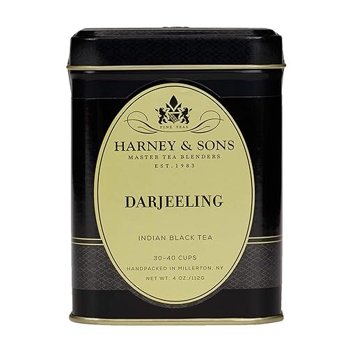 Miniatura 2 de Hojas sueltas de té negro Harney & Sons Darjeeling 4 oz.