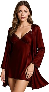 روب حريري وفستان قصير دانتيل GAMAL SONS FOR ABAYA GS-0198-50959-Parent