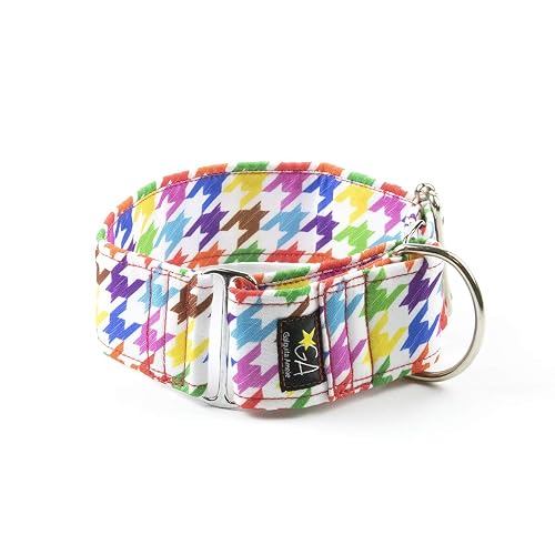 Galguita Amelie Collar Antiescape Pata de Gallo (5L)