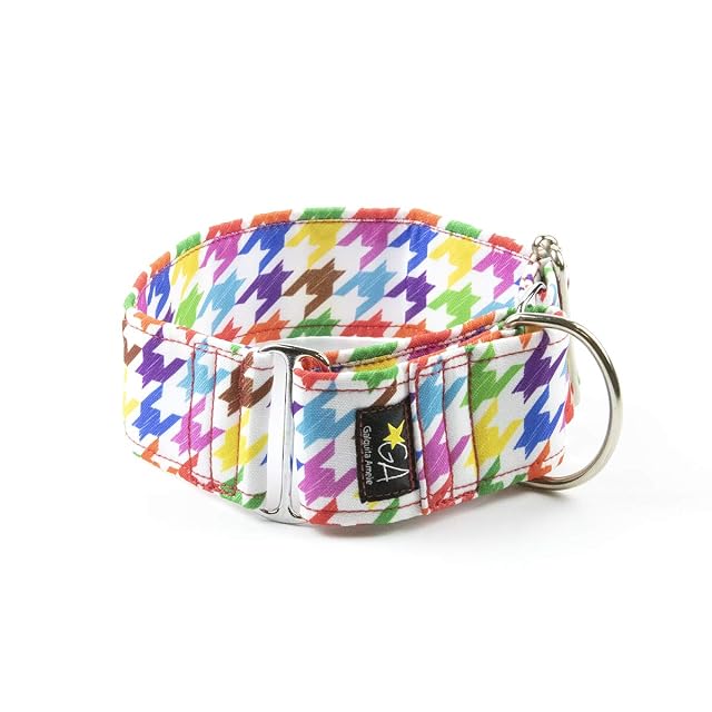 Galguita Amelie Collar Antiescape Pata de Gallo (5L)