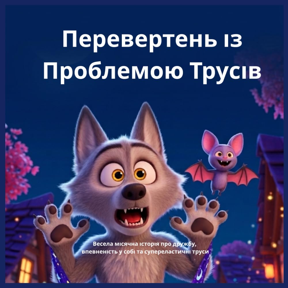Перевертень із Проблемою Трусів: Весела місячна історія про дружбу, впевненість у собі та супереластичні труси