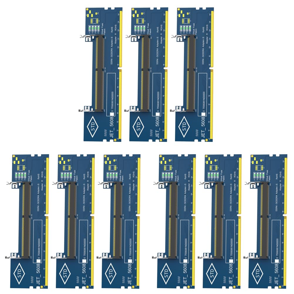 Konwerter DDR4 SO-DIMM na DIMM RAM dla komputera stacjonarnego, łatwy w instalacji i kompatybilny z systemem Windows