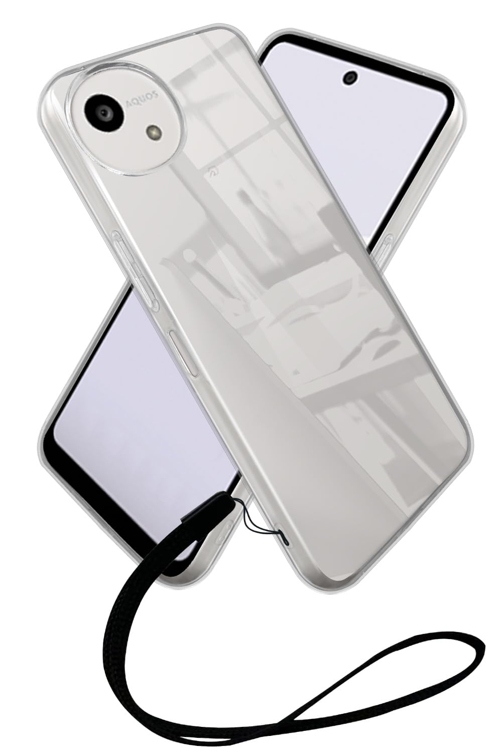 Amazon.co.jp: シズカウィル AQUOS wish5 クリアケース SH-52F ケース