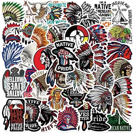 Amazon.com: 50 PCS Native American Stickers,Native Pride Stickers ...
