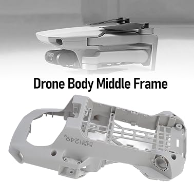 Drone Body Middle Frame Shell Replacement for Mini 2 SE Mini 4K, Durable Midframe Housing Case, Professional Repair Parts Compatible with Drone - Strong Compatibility