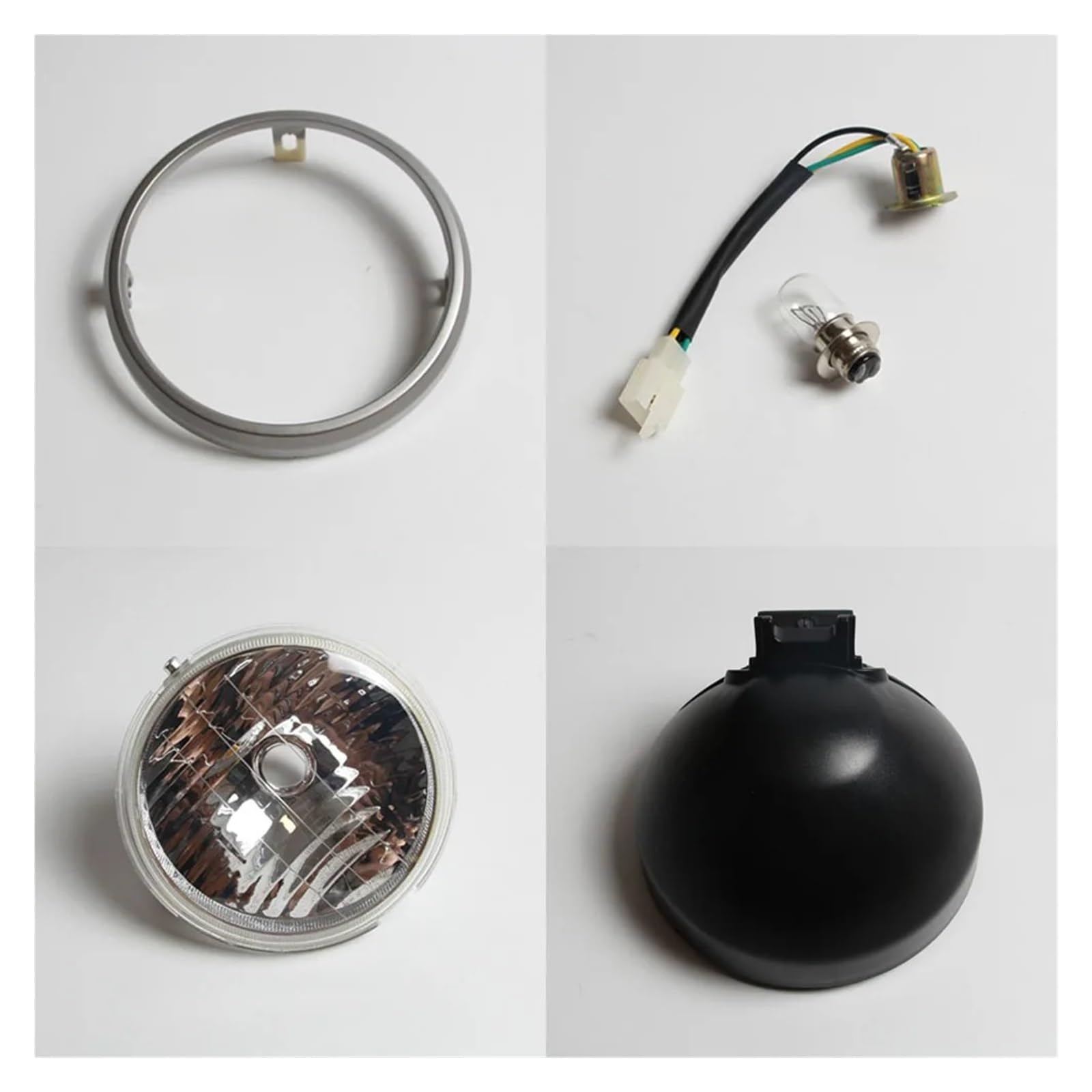 Ensemble Phares Moto Accessoires De Moto Pour Aujourd'hui Ensemble Phares Scooter Pour AF61(Halogen)