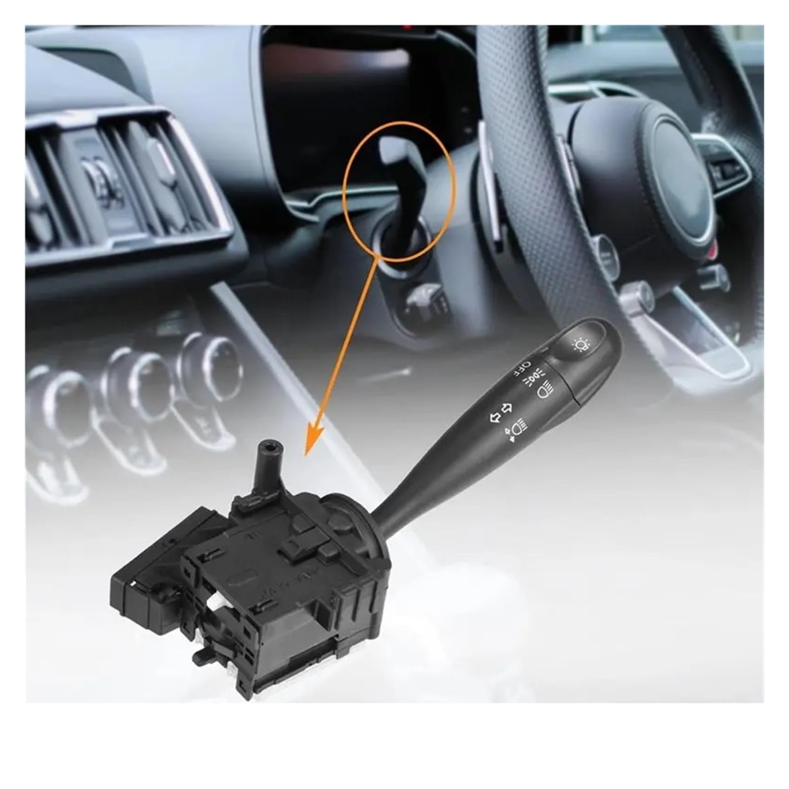 Interruptor de faros delanteros, interruptor de señal de giro 93410-1C000 93410-1C200, apto for Hyundai Accent 2006-2011, apto for KIA Rio 2006-2011