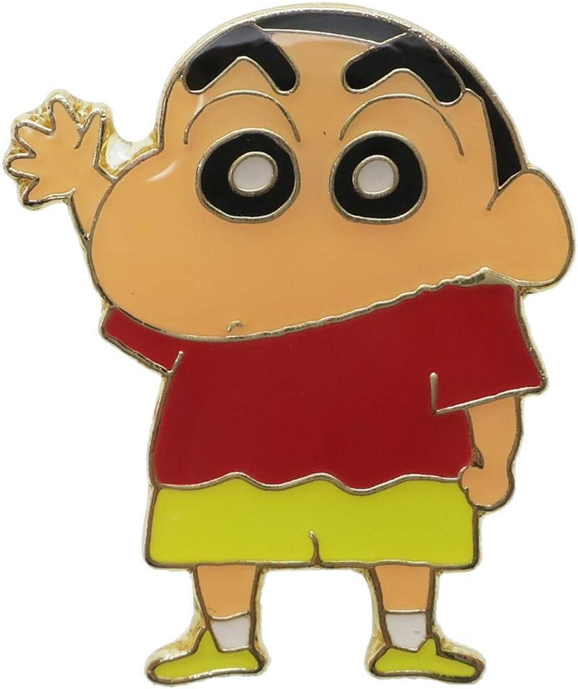 Amazon クレヨンしんちゃん ピンバッジ ピンズ しんのすけ全身 おもちゃ雑貨 おもちゃ