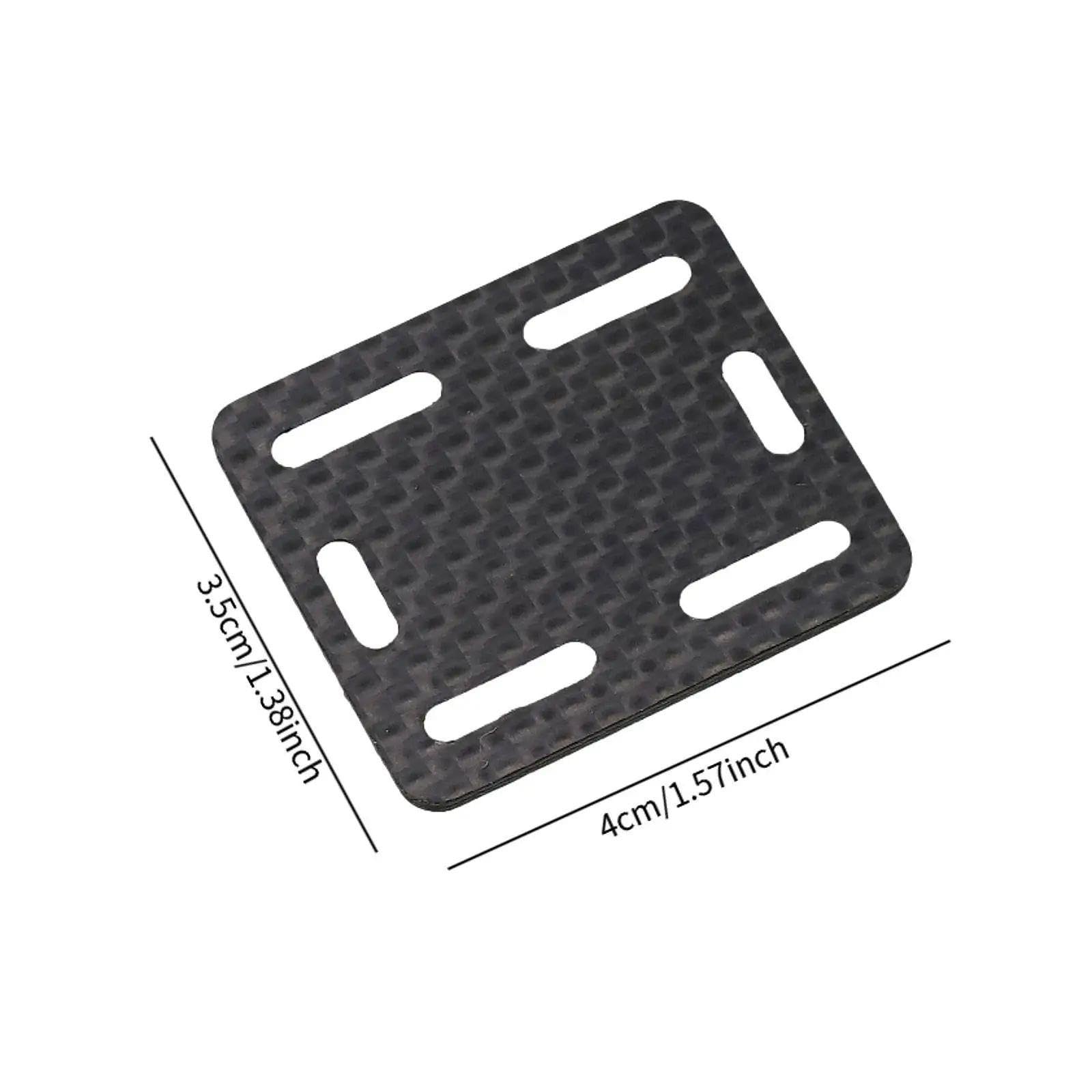 Réparation Plaque Montage ESC Fiber Carbone Voiture pour Camions