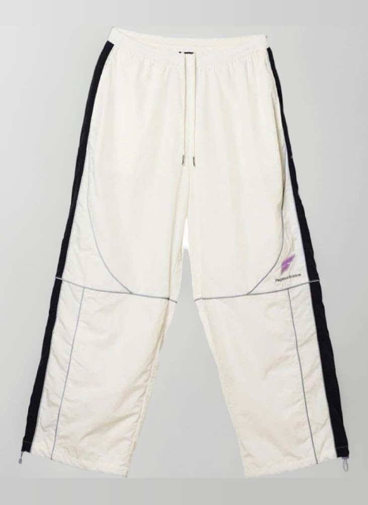 ずっと真夜中でいいのに。セットアップ グレー ナイロンジャケット　ナイロンパンツ Nylon Pants (Gray) - ZUTOMAYO MART