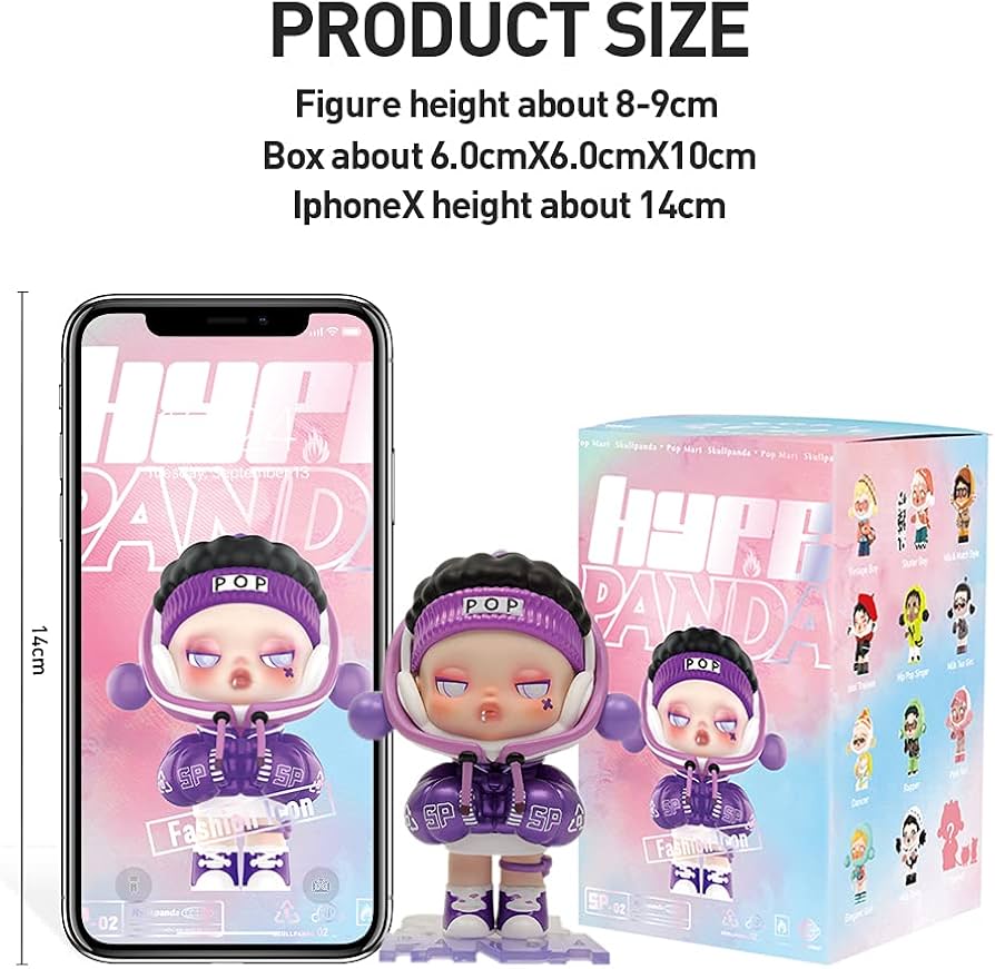 Amazon.co.jp: POP MART Skullpanda Hypepanda-1個 ブラインドボックス Amazon.co.jp: POP MART Skullpanda Hypepanda-1個 ブラインドボックス