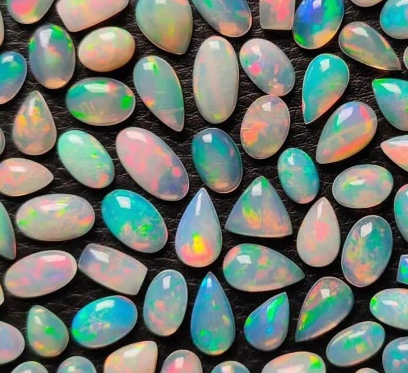 Opale éthiopienne AAA 4-6 mm pour la création de bijoux d'exception - 3