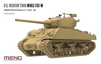 Amazon | モンモデル 1/35 WW.II アメリカ軍 中戦車 M4A3(76)W