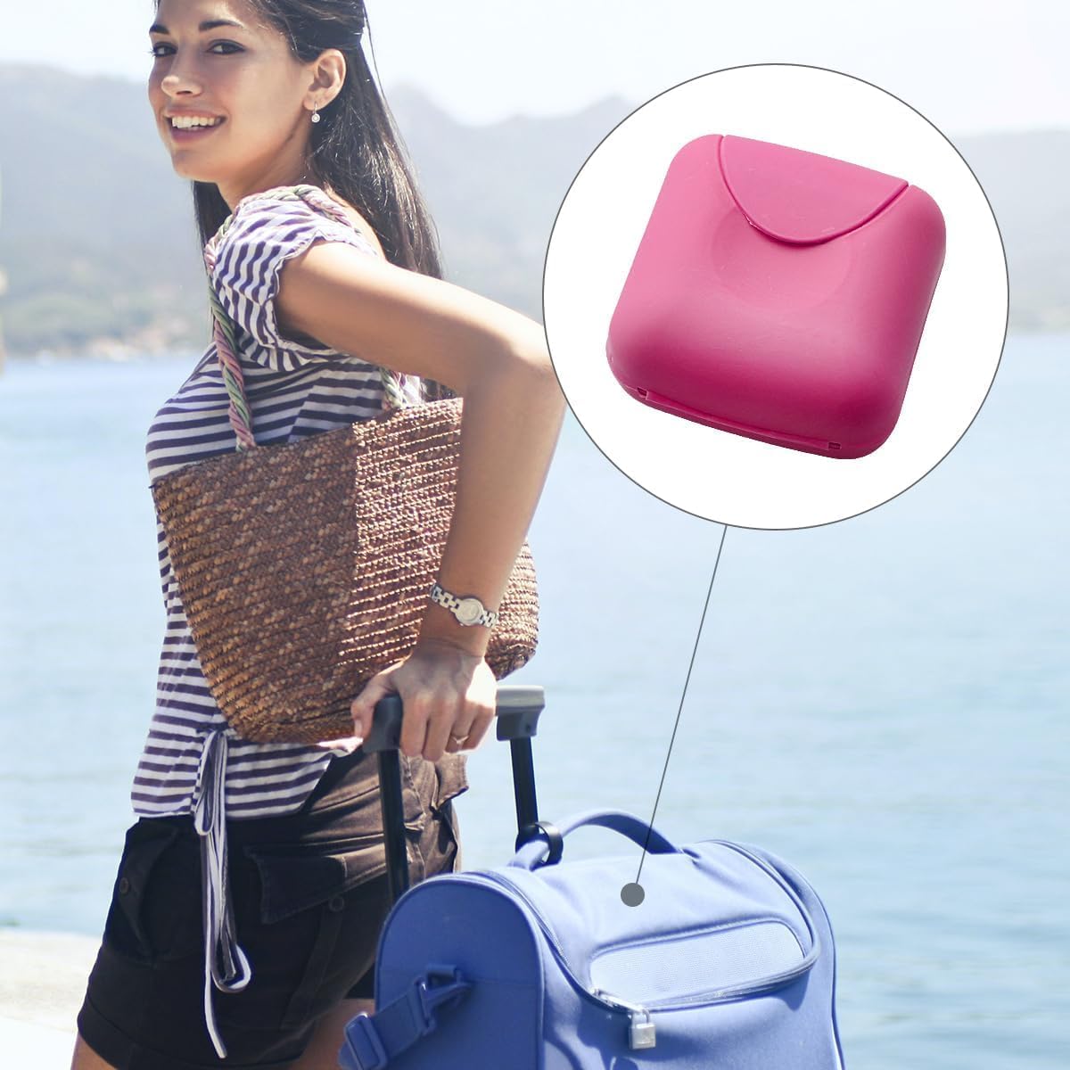 Tragbare Damen-Aufbewahrungsbox, Tampon Aufbewahrung, Tampon Box, Tampon  Box Fr Unterwegs,Fr Sanitr-Tampons, Kondom Aufbewahrungsbox : Amazon.de:  Drogerie & Krperpflege