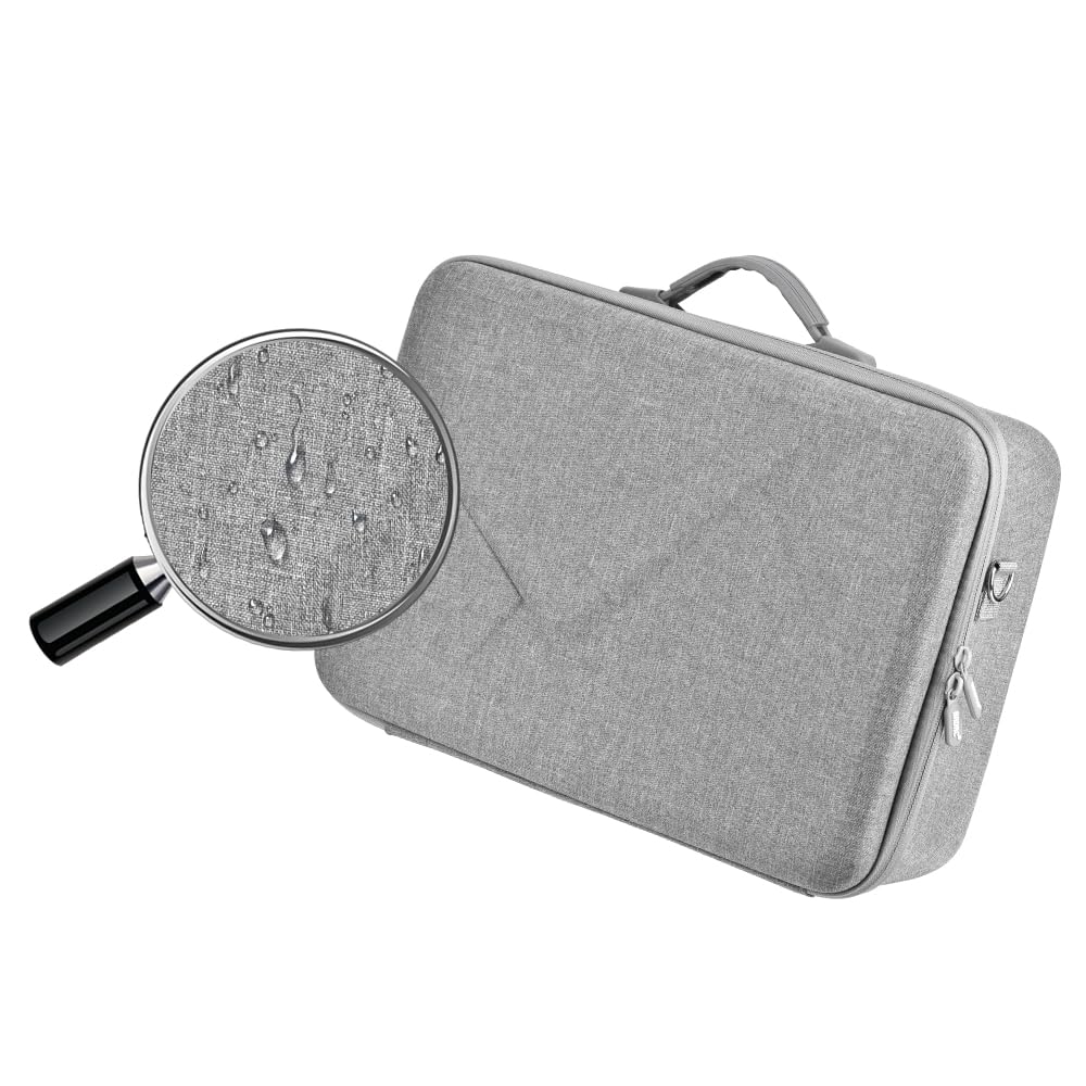 Custodia da trasporto per DJI Avata 360 RC 2 Fly More Combo, borsa portaoggetti di grande capacità con tracolla, organizer protettivo portatile per telecomando RC2, hub di ricarica batteria, batterie