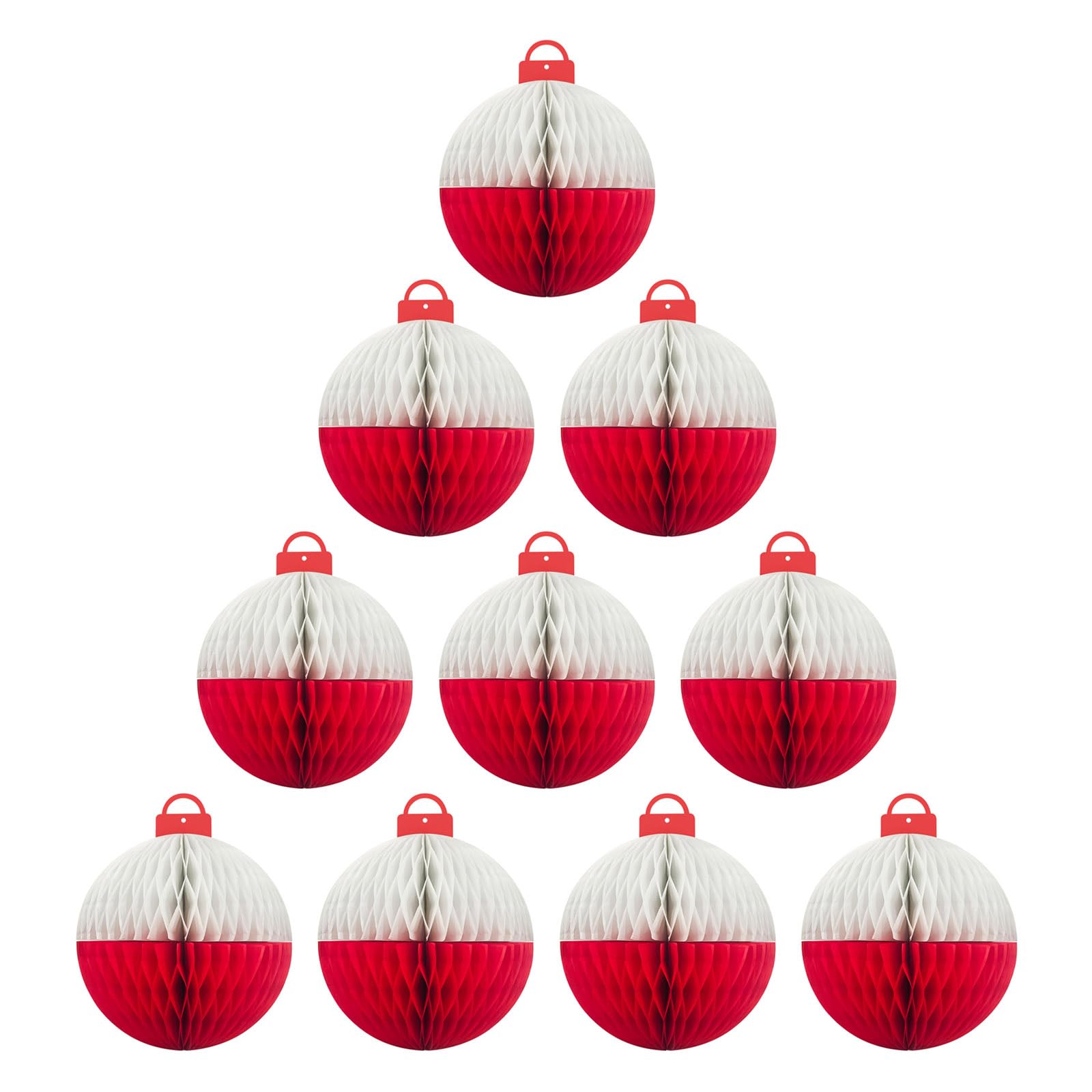 YROHGKPN Of 10 Paper Bobber Sphere Hangings for Fishermen Themed Birthday and Baby Showers Party Supplies Bobber Hanging Decors