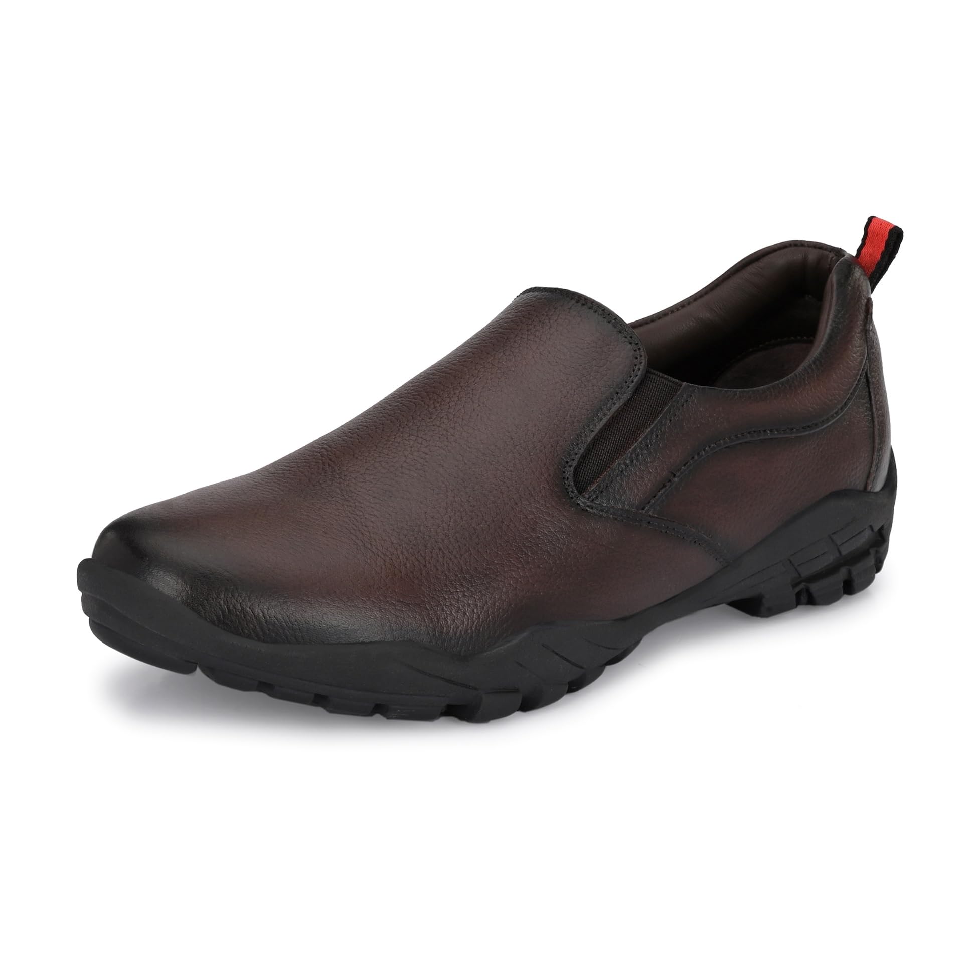 HITZ_50_Mens Brown Leather Casual Shoes - 10 UK (B0B5959XBL) Amazon Price History, Amazon Price Tracker