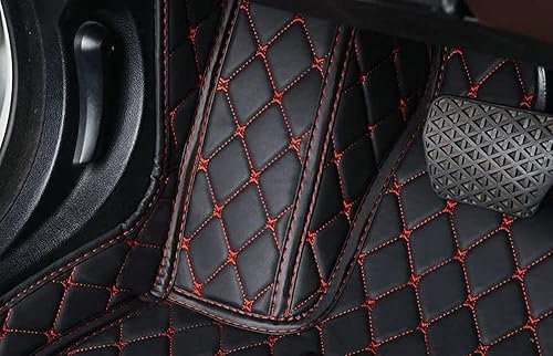 Miniatura 4 de Personaliza tapetes de cuero de lujo para todo tipo de clima para el 99 % de los automóviles, SUV y camiones según el modelo automotriz (línea beige