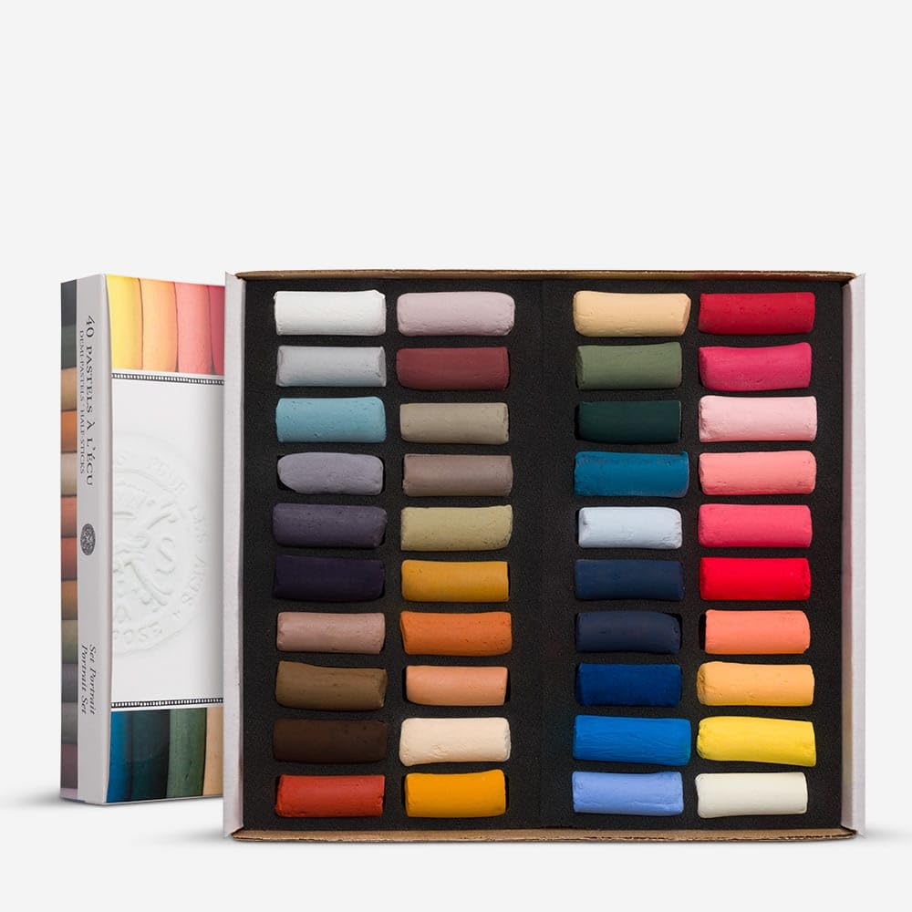 Amazon.co.jp: Sennelier 40 Half Pastel Portrait Boxed Set by