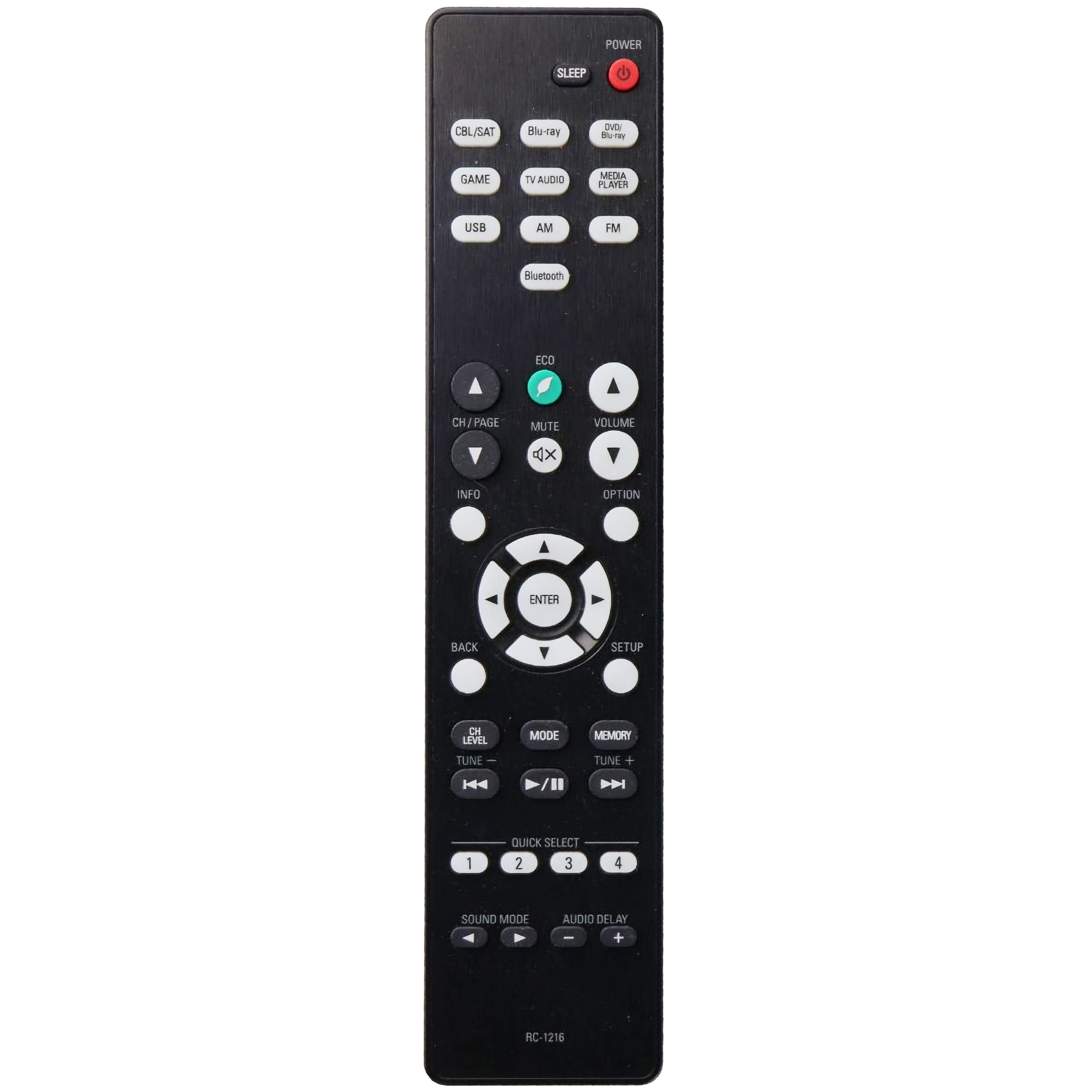 Télécommande RC-1216 Denon récepteur AV sans configuration programmée