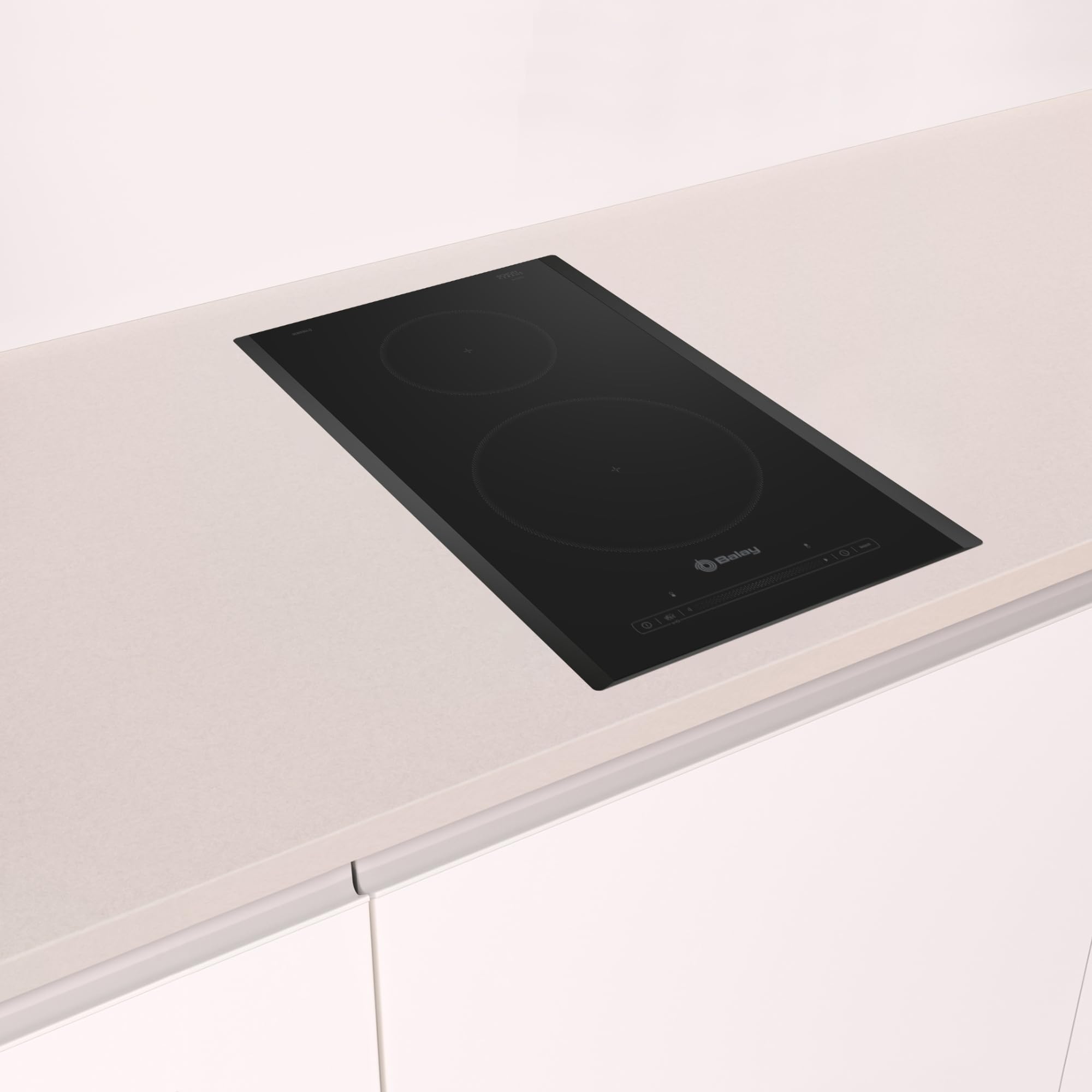 Balay, Placa Modular de Inducción, 2 Fuegos, 30 cm, 3EB930LQ | Reduce el tiempo de calentamiento a la mitad con la función Sprint.
