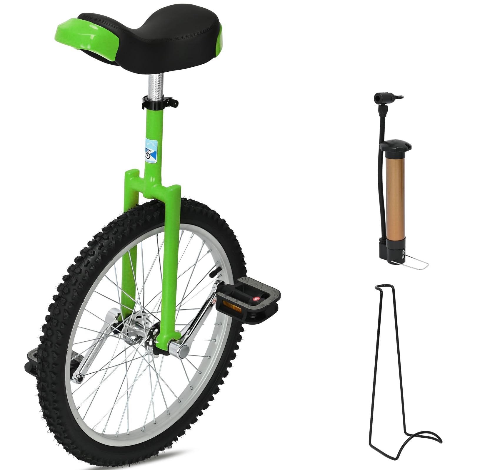 Amazon | MYOYAY 20インチ 一輪車 マウンテン一輪車 高さ調節可能 大人