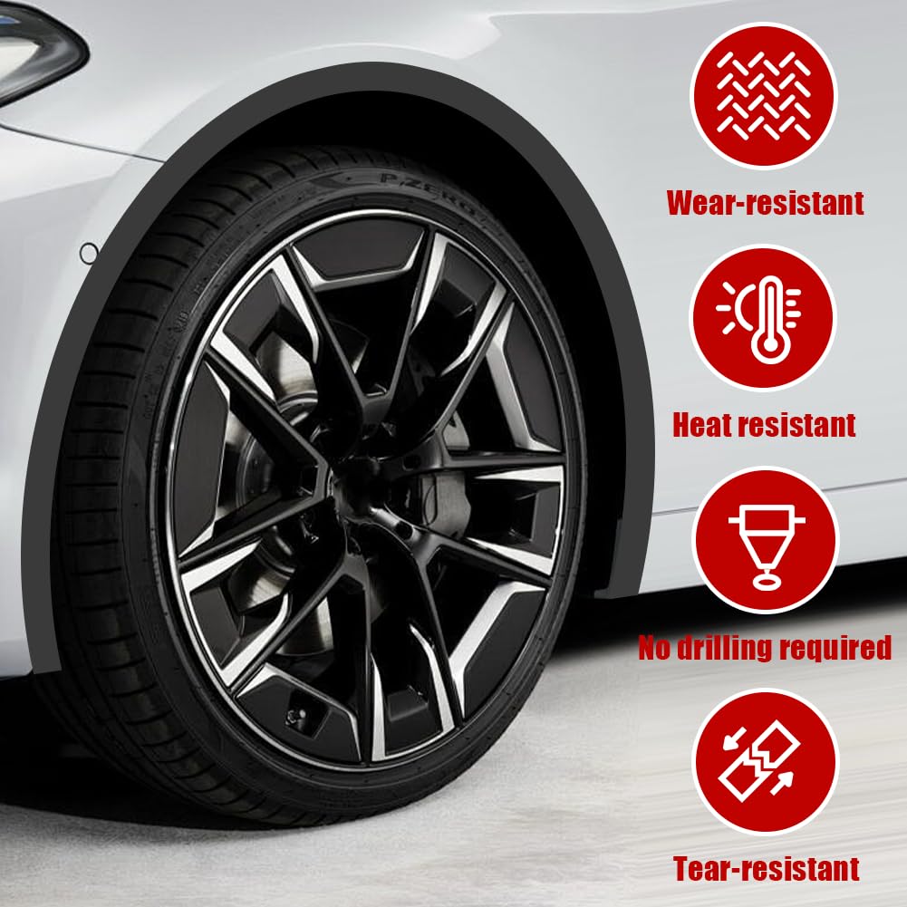 Parafanghi universali 6 metri protezione auto decorazione