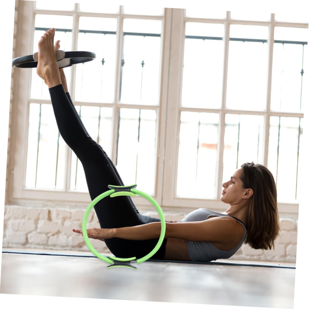 Mipcase Yoga Accessory Circle Yoga Resistance Ring Fitness Ring Exercise for Home