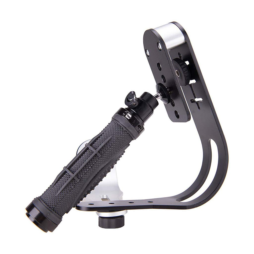 Stabilizzatore per Fotocamera Digitale palmare in Alluminio per Smartphone con Gimbal DSLR 5DII Motion Camera Steadycam per Telefono con Fotocamera