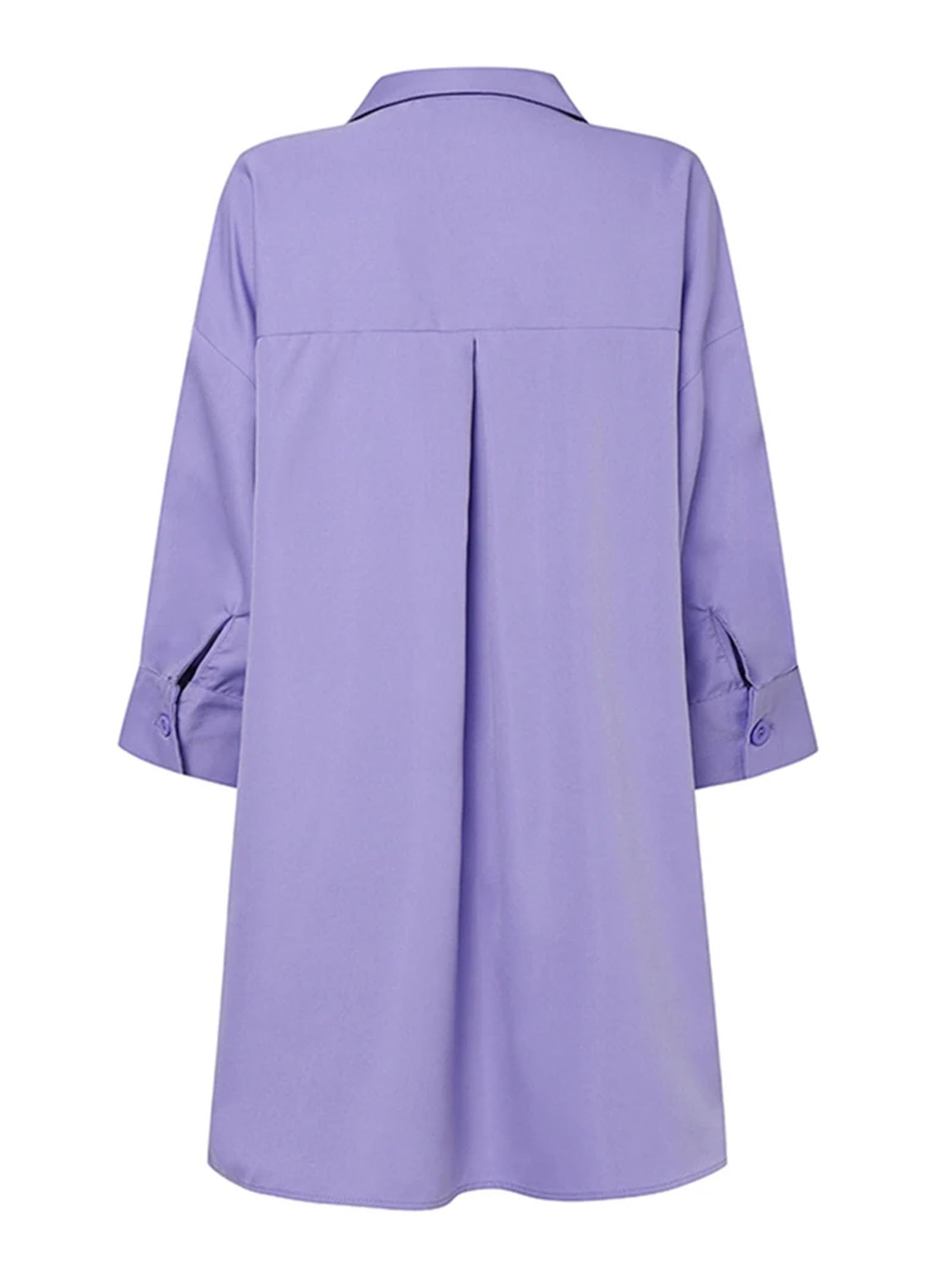 Camicette oversize da donna per donne eleganti casual sciolto collo bavero camicia a maniche lunghe per feste di lavoro