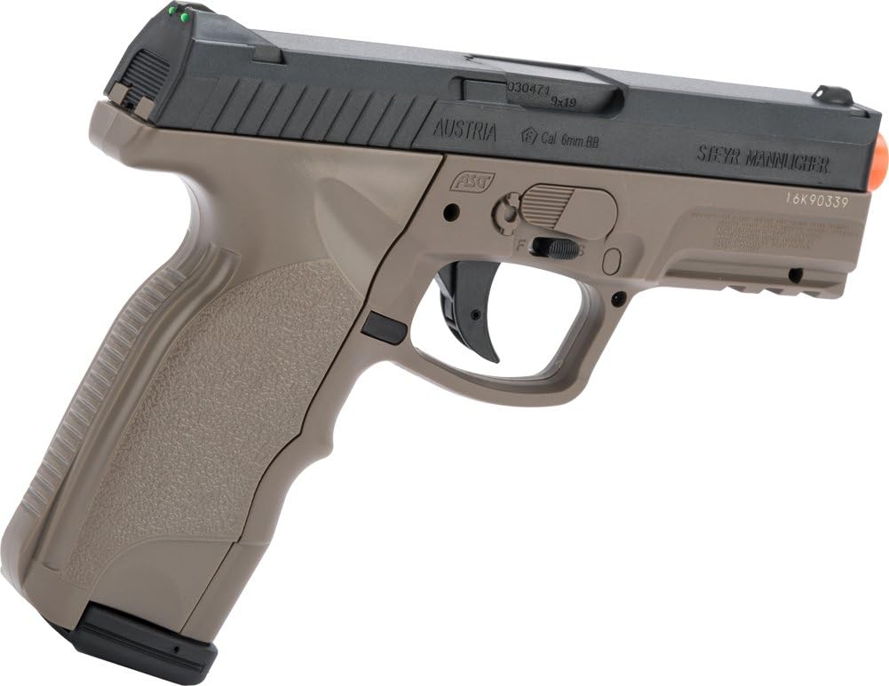 Evike Airsoft - Exclusive ASG Steyr M9A1 Non-Blowback Airsoft Pistol (Color: Dark Earth Special Edition)