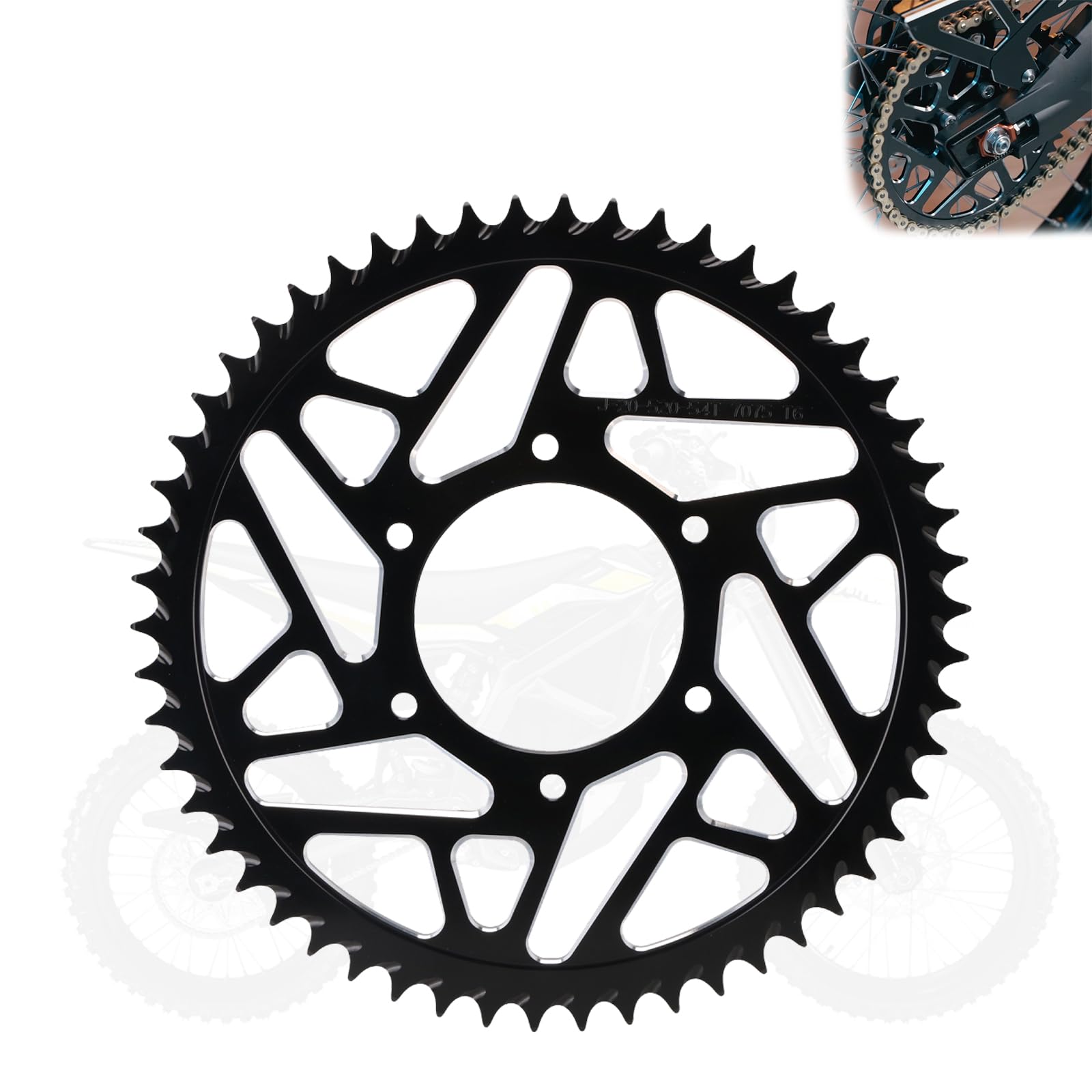 Amazon.com: BAOUFF Sprocket for Surron Ultra Bee,54T Chain